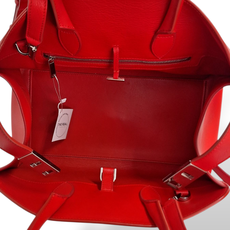 Bolsa Salvatore Ferragamo Hug Vermelha 