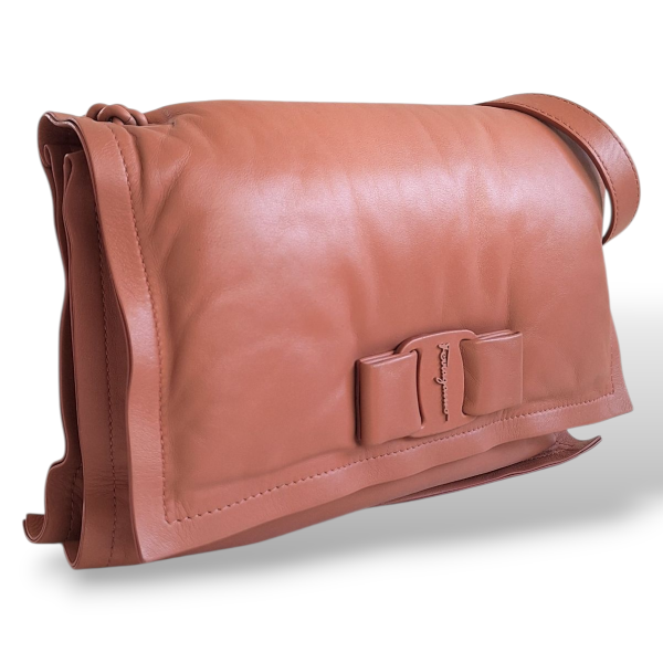 Bolsa Salvatore Ferragamo Viva Bow Rose