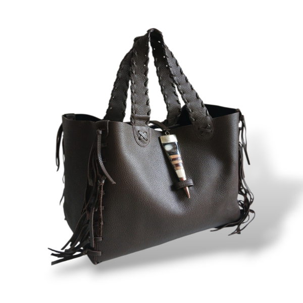 Bolsa Santesteban Couro Marrom