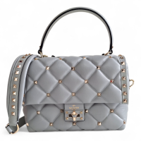 Bolsa Valentino Candy Stud Cinza