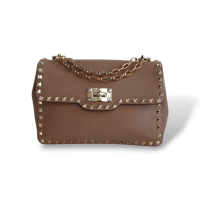 Bolsa Valentino Rockstud Bege