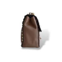 Bolsa Valentino Rockstud Bege