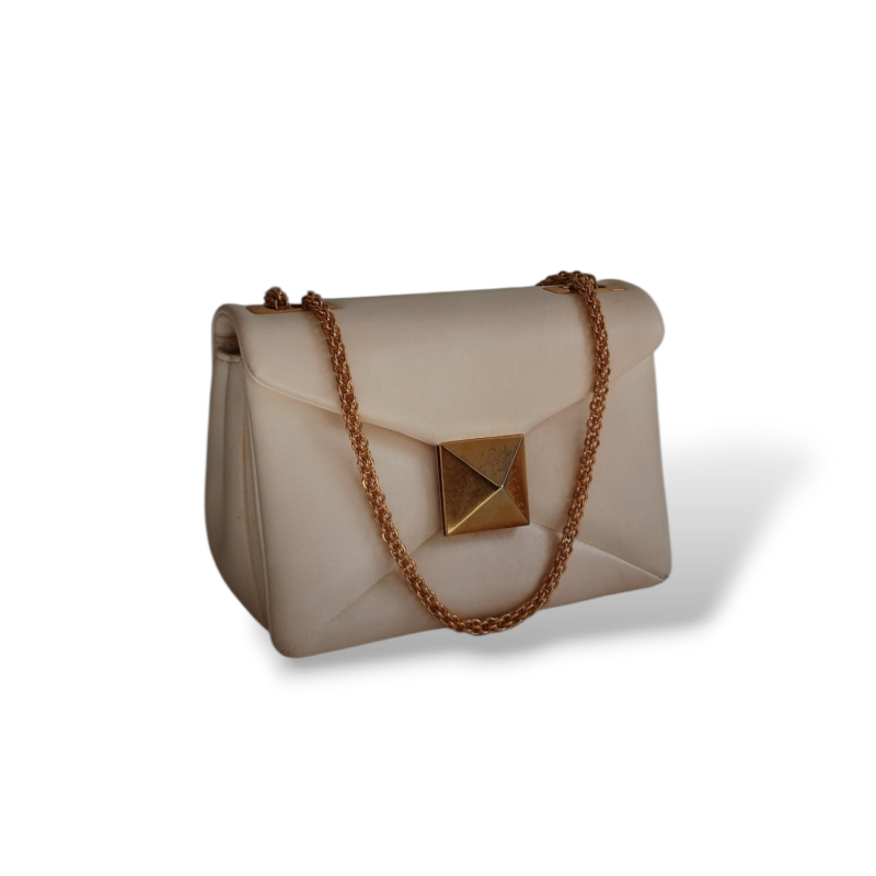 Bolsa Valentino One Stud Off White 