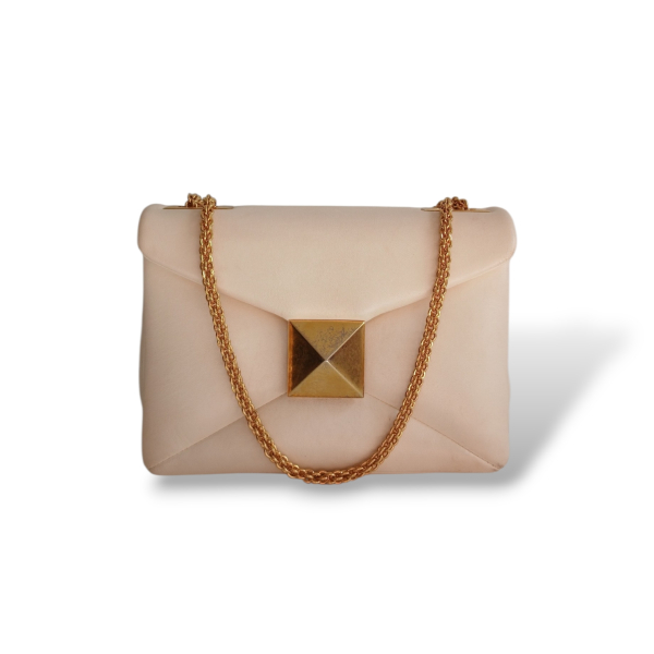 Bolsa Valentino One Stud Off White 