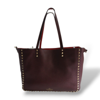 Bolsa Valentino Reversível Tote Rockstud Bolsa Valentino Reversível Tote Rockstud