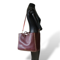 Bolsa Valentino Reversível Tote Rockstud Bolsa Valentino Reversível Tote Rockstud