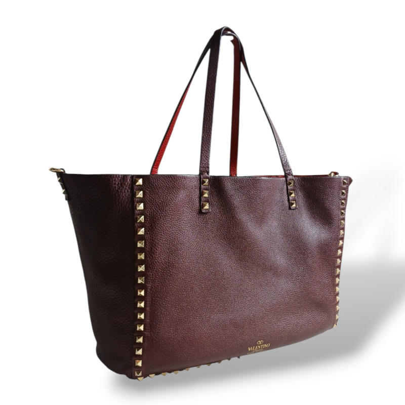 Bolsa Valentino Reversível Tote Rockstud 