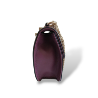 Bolsa Valentino Glam Lock Rockstud Roxa