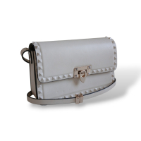 Bolsa Valentino Rockstud23 Off White Bolsa Valentino Rockstud23 Off White