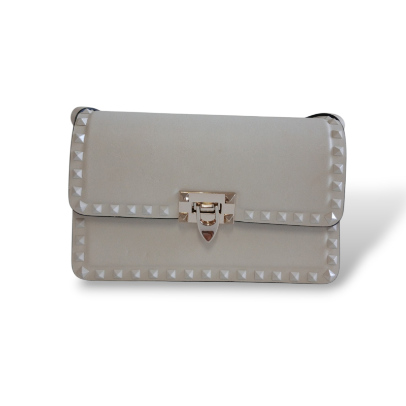 Bolsa Valentino Rockstud23 Off White 