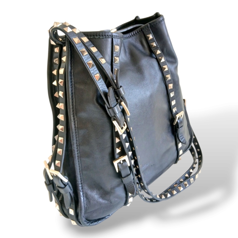 Bolsa Valentino Rockstud Preta