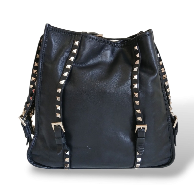 Bolsa Valentino Rockstud Preta