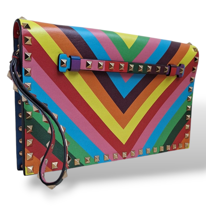 Bolsa Valentino Garavani 1973 Rockstud Multicolored Bolsa Valentino Garavani 1973 Rockstud Multicolored