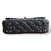 Bolsa Valentino Rockstud Spike Cinza