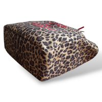  Bolsa Valentino Leopard com Vermelho 