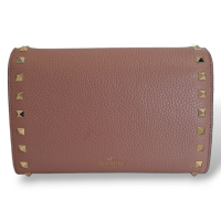 Bolsa Valentino Garavani Pebbled Poudre 