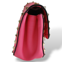 Bolsa Tiracolo Valentino Rockstud Pink 