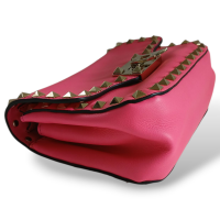 Bolsa Tiracolo Valentino Rockstud Pink 