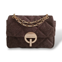 Bolsa Vanessa Bruno Marrom em Tecido