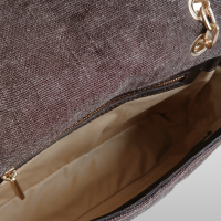 Bolsa Vanessa Bruno Marrom em Tecido