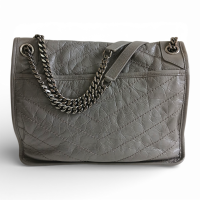 Bolsa Yves Saint Laurent Niki Cinza