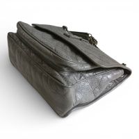 Bolsa Yves Saint Laurent Niki Cinza