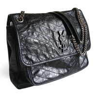 Bolsa Yves Saint Laurent Niki Preta