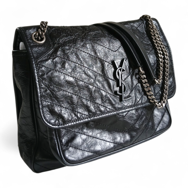 Bolsa Yves Saint Laurent Niki Preta