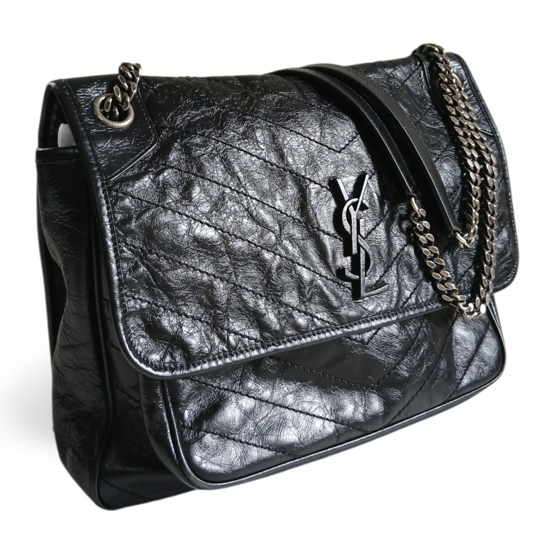 Bolsa Yves Saint Laurent Niki Preta