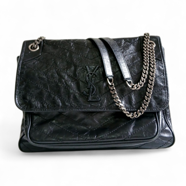 Bolsa Yves Saint Laurent Niki Preta