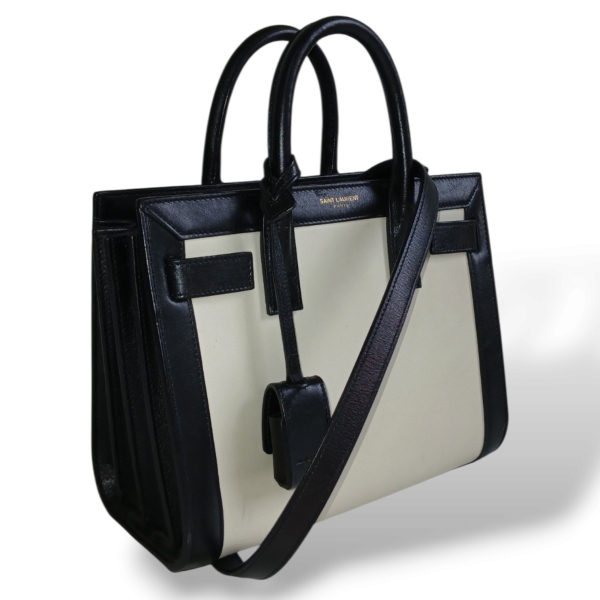 Bolsa Yves Saint Laurent Sac de Jour Bicolor 