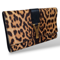 Clutch Yves Saint Laurent Animal Print