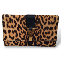 Clutch Yves Saint Laurent Animal Print