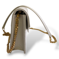 Bolsa Yves Saint Laurent Cassandre Off White Ferragem Gold 