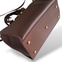 Bolsa Yves Saint Laurent Chic Marrom  Bolsa Yves Saint Laurent Chic Marrom