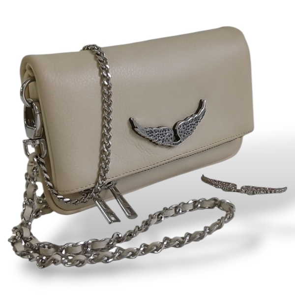 Bolsa Zadig &amp; Voltaire Rock Nano Off White