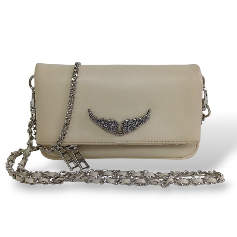 Bolsa Zadig &amp; Voltaire Rock Nano Off White