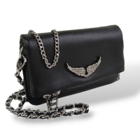 Bolsa Zadig & Voltaire Rock Nano Preta Bolsa Zadig & Voltaire Rock Nano Preta