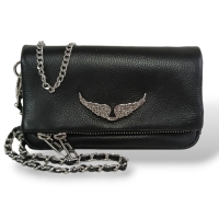 Bolsa Zadig & Voltaire Rock Nano Preta Bolsa Zadig & Voltaire Rock Nano Preta