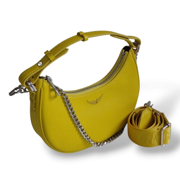 Bolsa Zadig & Voltaire Moonrock Amarela