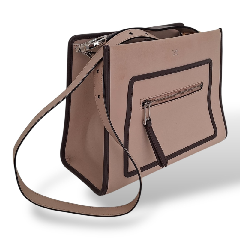 Bolsa Fendi Runaway Vitello Rosa