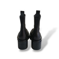 Bota Bottega Veneta Lug Chelsea Preta - 37 