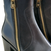 Bota Chanel Preta - 38