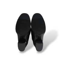Bota Chanel Preta Cano Alto - 34 Bota Chanel Preta Cano Alto - 34