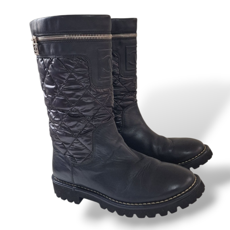 Bota Chanel Matelassê-35