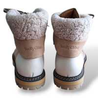 Bota See by Chloé Eilieen De Couro Com Pelos