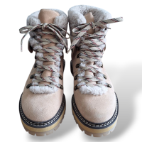 Bota See by Chloé Eilieen De Couro Com Pelos