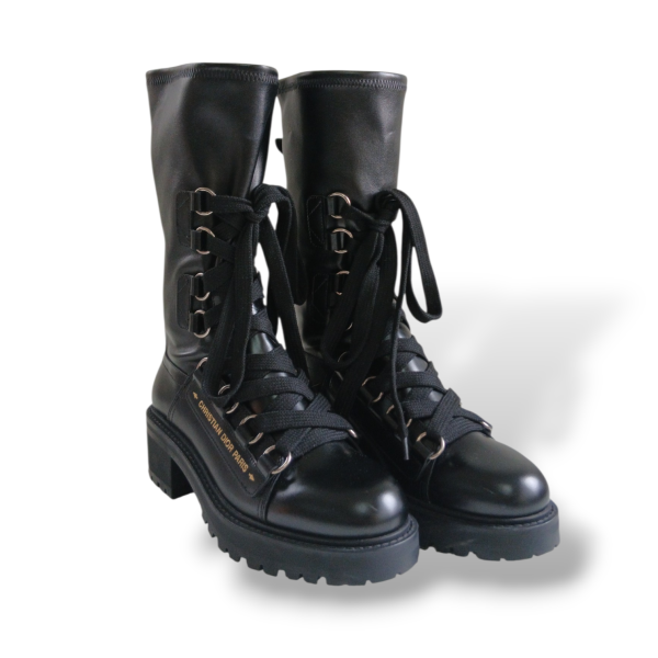 Bota Christian Dior D-Fight Preta - 36 