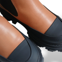 Bota Ganni Bicolor Tratorada - 37 