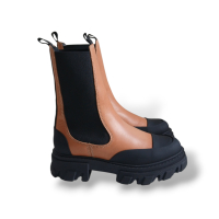 Bota Ganni Bicolor Tratorada - 37 